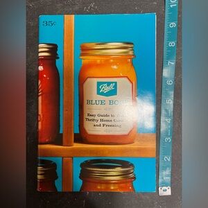 Vintage 1969 Ball Blue Book Home Canning Guide